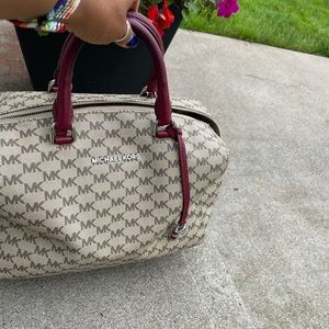Michael Kors  satchel w/ crossbody strap